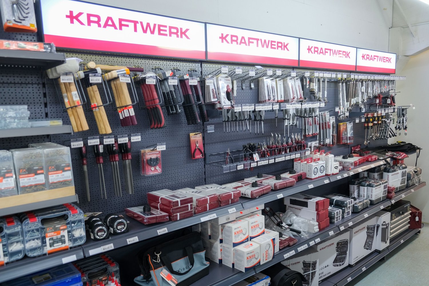 Kraftwerk Werkzeuge